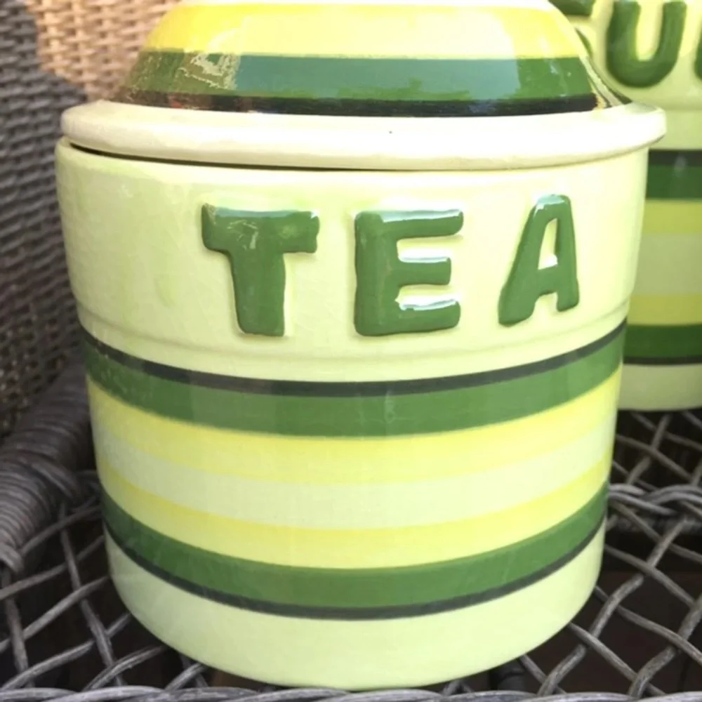 Vintage Maurice of California Canister Set Pottery